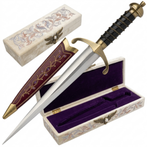 Customised Wedding Dagger Gift (Engraved Dagger + Leather Sheath + Gift Box)