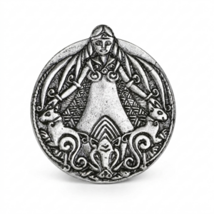Goddess Freya Viking Amulet