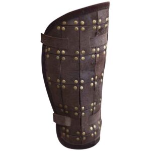 Viking Fighter Leather Greaves